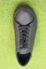 Unisex Bradley Low Sneaker - Triple Black Leather Top View