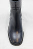 Women's 21946 Zip Boot - Navy Leather Top View