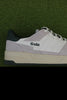 Men's All Court86 Sneaker - White/Evergreen Leather Side View