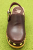 Women's Roam'n Clog- Redwood Leather Top View