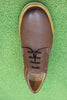 Men's Atticus LT Oxford - Dark Tan Leather Side Top View