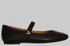 Vionic Women's Alameda Mary Jane - Black Leather Side View