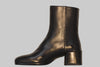 Women's 21947 Zip Boot - Black Leather Side View