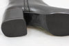 Women's 21947 Zip Boot - Black Leather Bottom View