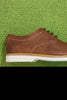 Men's Atticus LT Oxford - Dark Tan Leather Side View