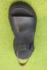 Camper Women's Tasha Sandal - Black Leather Top View