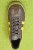 Men's Viper Leather Sneaker -Dark Brown/Sun Leather Top View