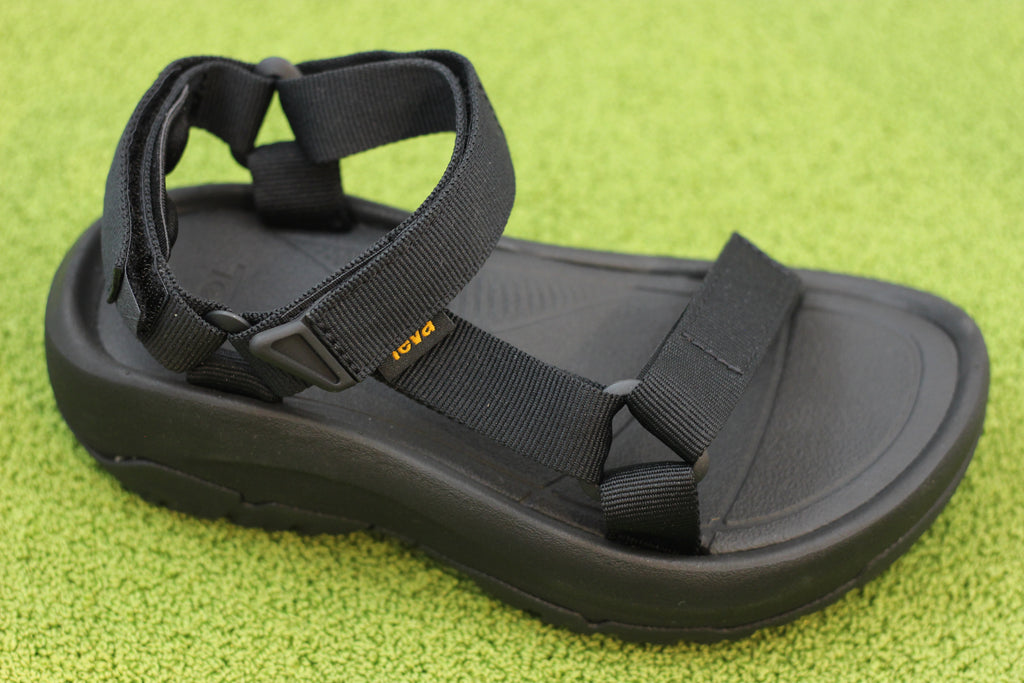 Women's Hurricane XLT Amp Sandal- Blk Nylon Side Angle View