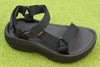 Women's Hurricane XLT Amp Sandal- Blk Nylon Side Angle View