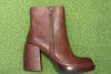 Women's Aime Boot - Rust Leather Side View