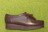 Women's Wallabee - Purple Grape Leather Side View