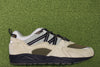 Unisex Fusion 2.0 Sneaker - Pale Olive/Jet Black Suede/Cordura Nylon Side View