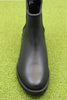 Women's Nella Top Chelsea Boot - Black Leather Front View