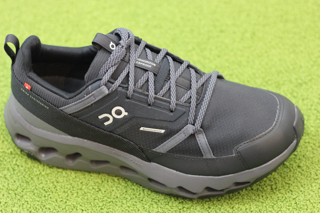 Men's Cloudhorizon Sneaker - All Black Side Angle View