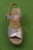 Women's Ava 2.0 Sandal - Soft Gold Leather Side Top View