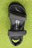 Women's Theda Sandal - Black Leather Top View