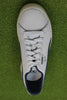 Unisex Clyde OG Sneaker - White/Blue Leather/Suede Top View
