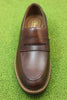 Men's Aldwin Step Penny Loafer - Mid Tan Leather Top View