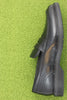 Men's Aldwin Step Penny Loafer - Black Leather Side View
