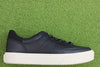 Unisex Monroe VP Sneaker - Black Leather Side View