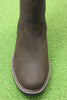 Women's Rowena Tall Boot - Brown Leather/Suede Side Angle View