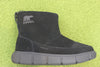 Women's Explorer Slip On WP Boot - Black Suede Side View
