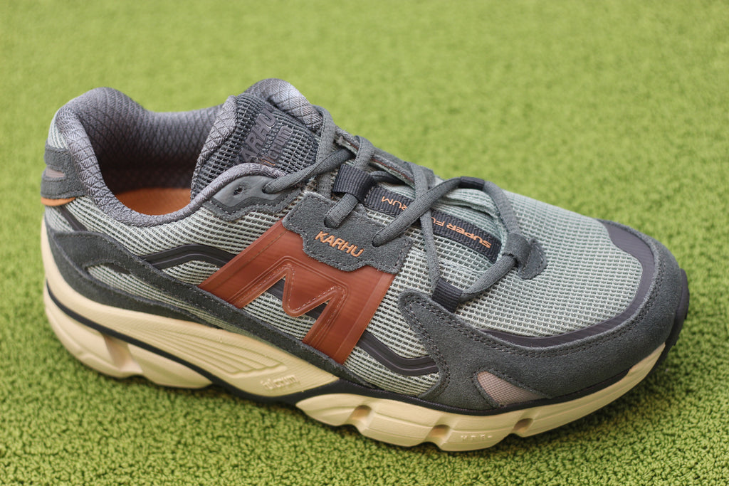 Unisex Super Fulcrum - Sage/Sierra Suede/Mesh Side Angle View