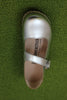Women's Tracy Maryjane - Silver Metallic Leather Top View