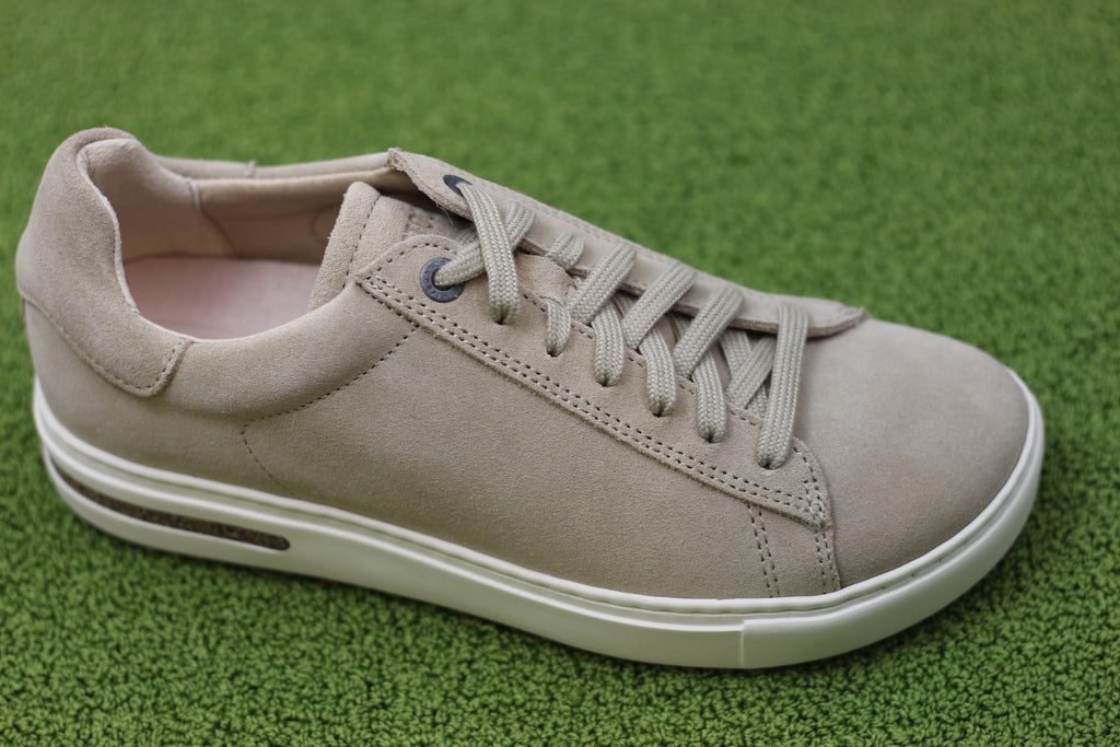Women's Bend Sneaker - Sandcastle Suede Side Angle View