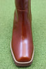Women's Norfolk Boot - Cognac Leather Front View