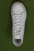 Clae Unisex Bradley Mid Sneaker - Triple White Leather Top View
