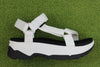 Teva Women's Jadito Universal Sandal- Bright White Nylon Side View