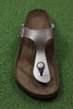 Birkenstock Women's Gizeh Sandal - Gold Birko Flor Top View