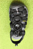 Keen Women's Whisper Sandal- Black Nylon Top View