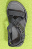 Teva Women's Hurricane Verge Sandal - Black Nylon Top View