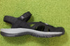 Keen Women's Rose Sandal- Black Nylon Side View