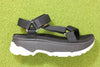 Teva Women's Jadito Sandal - Black Nylon Side View