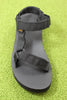 Women's Midform Universal Sandal - Black Nylon Top View