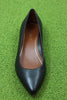 Vionic Women's Lena Slip On - Black Leather Top View