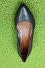 Vionic Women's Lena Slip On - Black Leather Top View