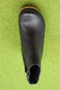 Papillio Women's Ebba Wedge Boot - Black Leather Top View
