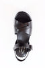 Women's Myrna 2.0 Sandal - Black Leather Top View