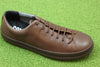 Camper Mens Chasis Sport Sneaker - Brown Leather Side Angle View