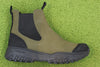 Woden Womens Magda Track Boot - Olive Rubber Side View