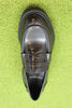 Vagabond Womens Alex W Loafer - Black Leather Top View
