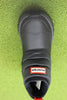 Hunter Women's Original Snow Ankle Boot - Black Nylon/Rubber/Fleece Top View