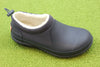 Hunter Women's Original Sherpa Pac - Navy Nylon/Rubber/Fleece Side Angle View