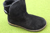 Birkenstock Women's Upsalla Boot - Black Suede/Shearling Side Angle View