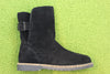 Birkenstock Women's Upsalla Boot - Black Suede/Shearling Side View