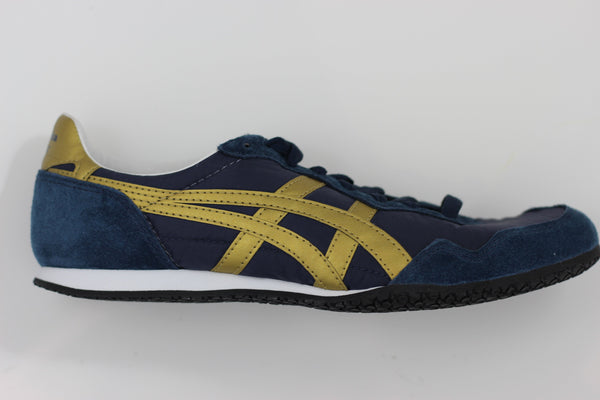 Onitsuka tiger serrano blue hot sale gold